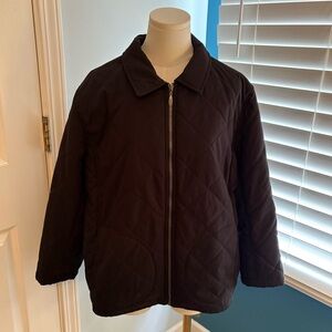 Marsh Landing Black Quilted Jacket